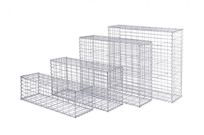 Hot Dipped Galvanized Welded Mesh Gabion Box For Protection  2x1x1 2