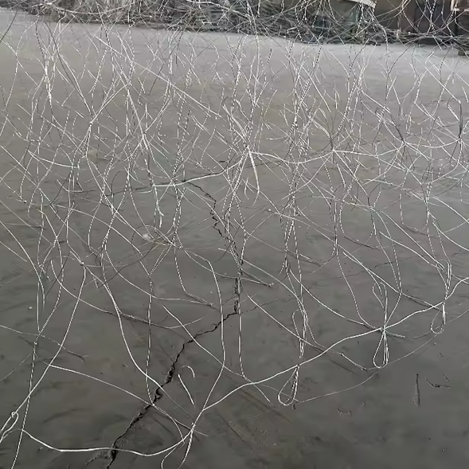 Inconspicuous Security Obstacle Fence MZP Putanka Barrage Wire Safety Low Visibility Barrier Protection Anti Tank Mesh Net 0