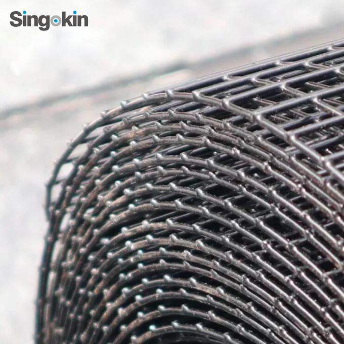 Black PVC Coated Welded Wire Fence Square 1/2 Galvanized Welded Wire Mesh in Roll 2