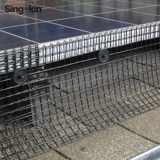 Black PVC Coated Welded Wire Fence Square 1/2 Galvanized Welded Wire Mesh in Roll 8