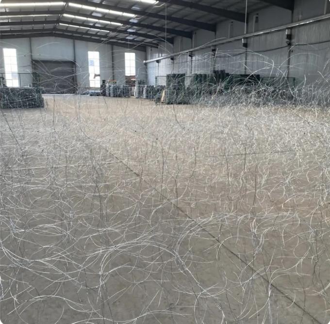 Tank Anti Mesh Barrier Metal Mesh Inconspicuous Galvanized Steel Wire Fencing 3