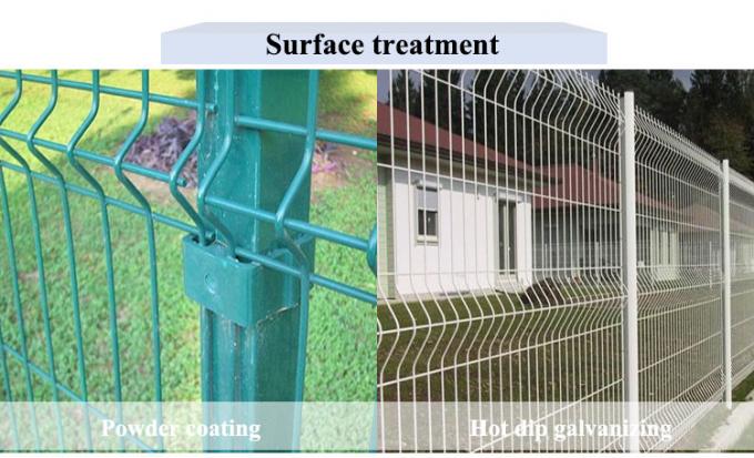 50x200mm Mesh 3D Curved Fence Triangle Bended 1.83mx2.5m Panel 0