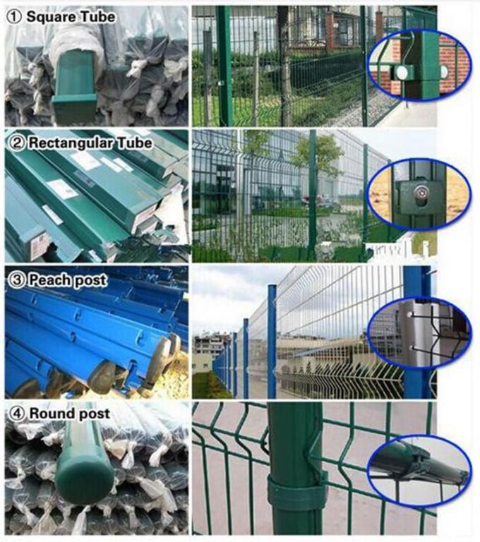 50x200mm Mesh 3D Curved Fence Triangle Bended 1.83mx2.5m Panel 1
