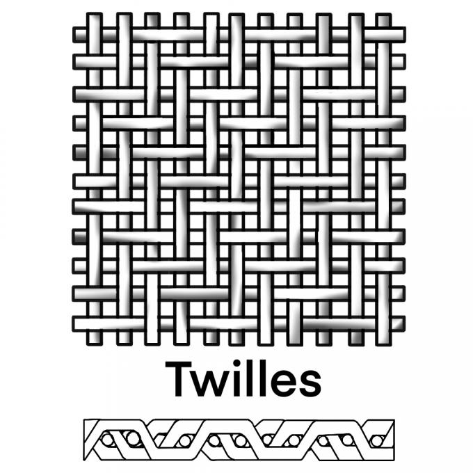 Food Grade Sus304 Stainless Steel Woven Wire 120 Mesh Corrosion Proof 2