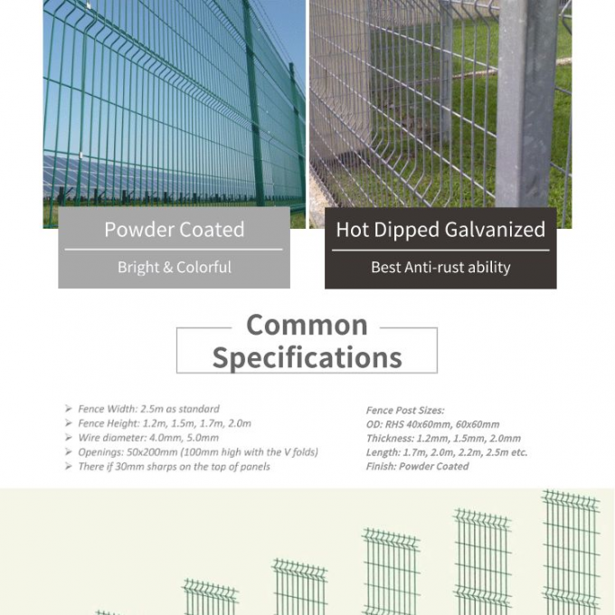 Vinyl Clad 3d Curved Fence Bending Welded Wire Mesh Fencing 1.5*3m 0