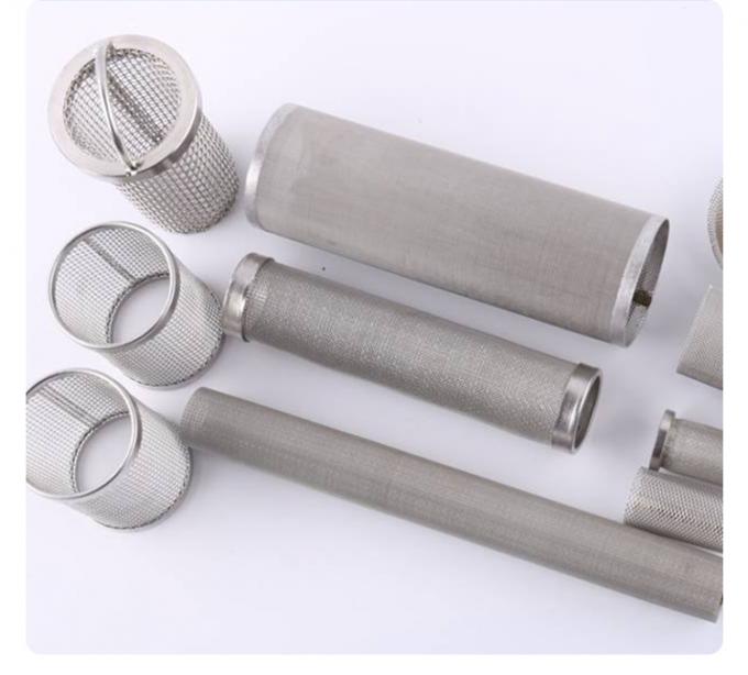 Thickness 0.35-0.5mm Stainless Steel Filter Tube Anti Corrosion 1