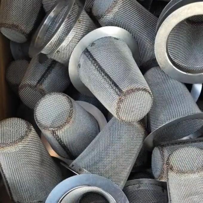 15 20 30 50 70 100 Micron Stainless Steel Filter Disc Round Mesh Screen Customized 10